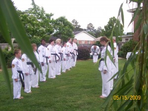 Black Belt Candlelight Ceremony - May 15, 2009 Enter Mr. Church