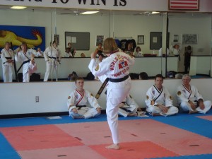 Jennifer Powell 3rd Degree Black Belt and ATA World Champion - Forms