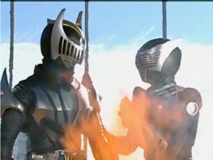 kamen_episode102 - Wing Knight and the soon to be Dragon Knight