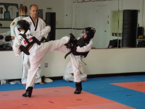 Junior Leadership Sparring Practice